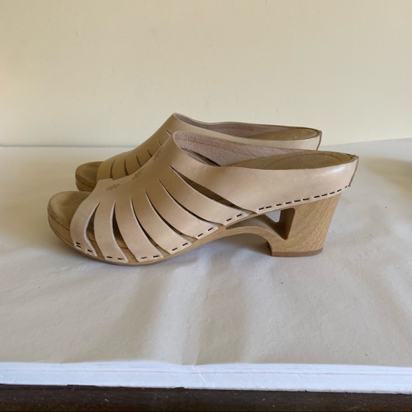 DANSKO Tilly Leather Slide Clog Sandals 40 9.5- 10 EUC - Picture 5 of 7